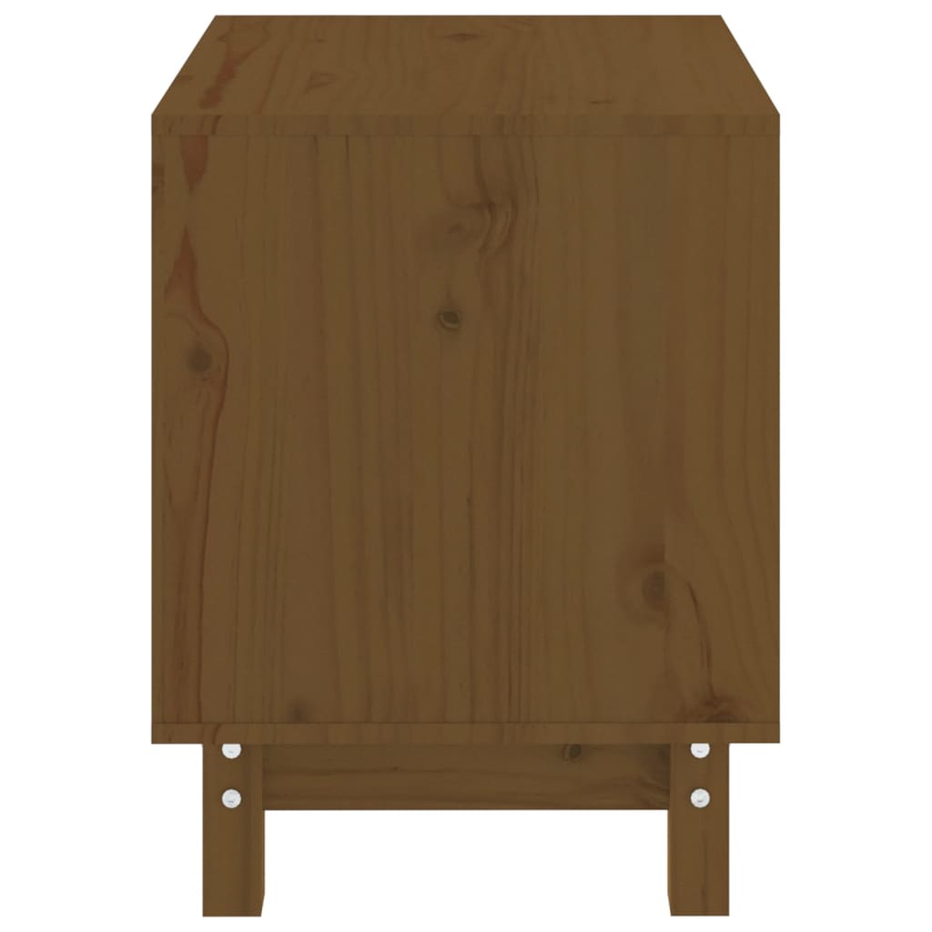 Casetta per Cani Ambra 50x40x52 cm in Legno Massello di Pino