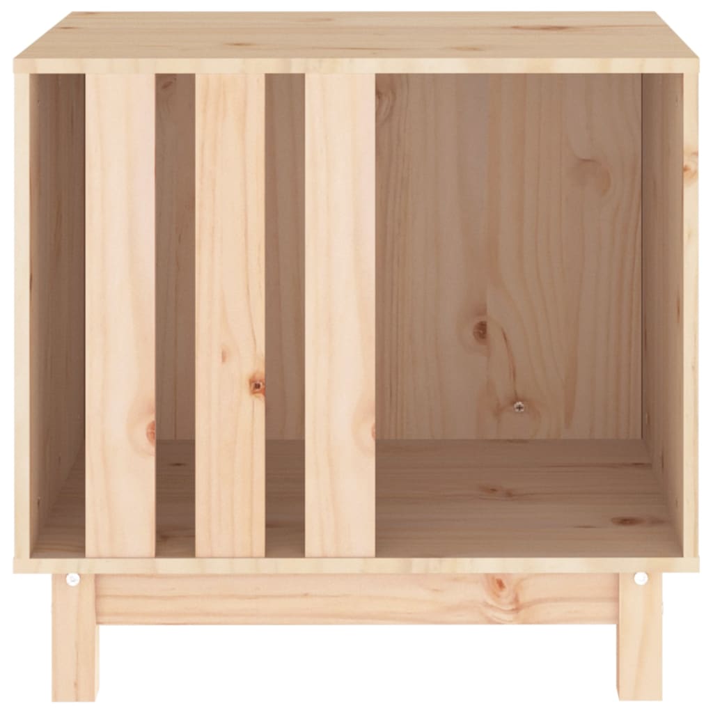 Casetta per Cani 60x45x57 cm in Legno Massello di Pino