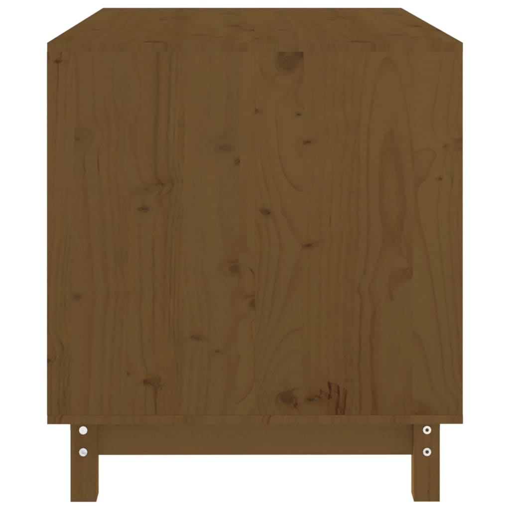 Casetta per Cani Ambra 90x60x67 cm in Legno Massello di Pino