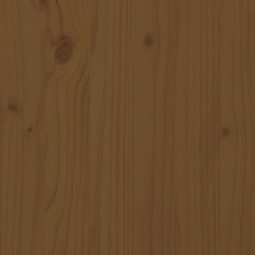 Fioriera con Mensola Ambra 82,5x82,5x81 cm Legno Massello Pino
