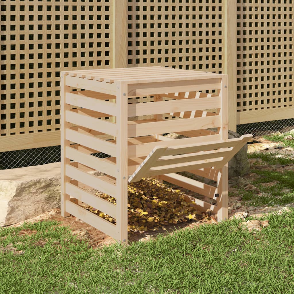 Compostiera 63,5x63,5x77,5 cm in Legno Massello di Pino
