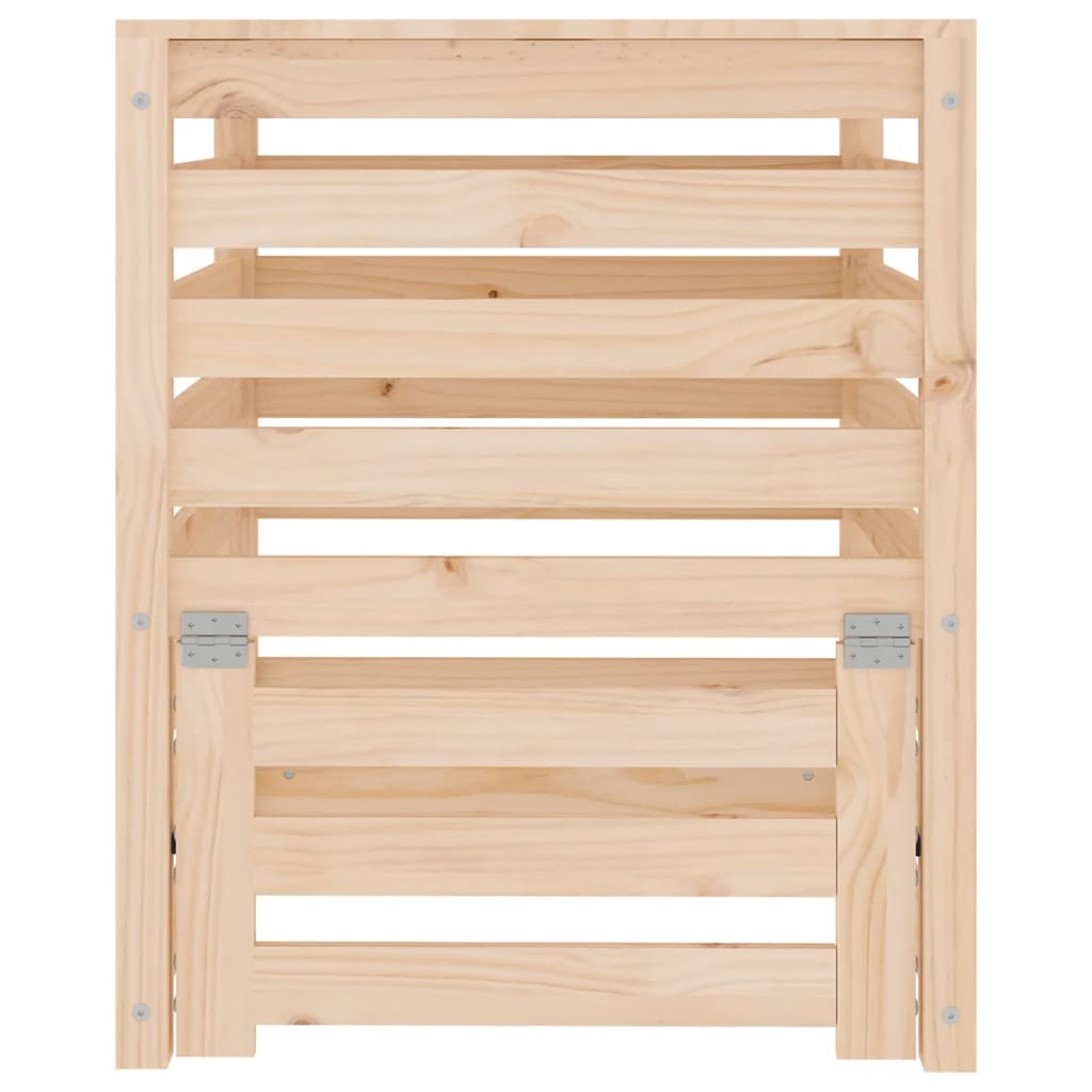 Compostiera 63,5x63,5x77,5 cm in Legno Massello di Pino