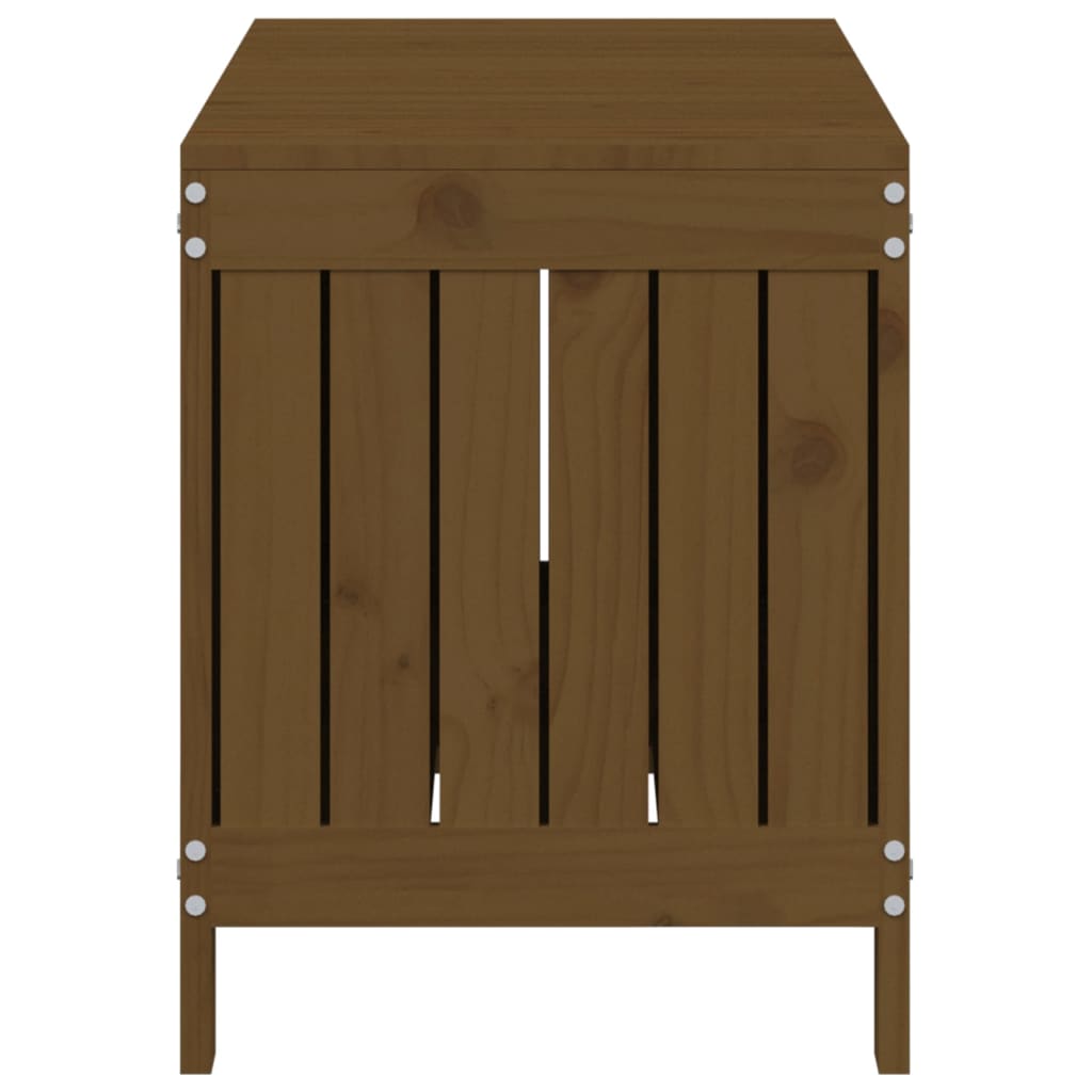 Contenitore da Giardino Ambra 108x42,5x54cm Legno Massello Pino