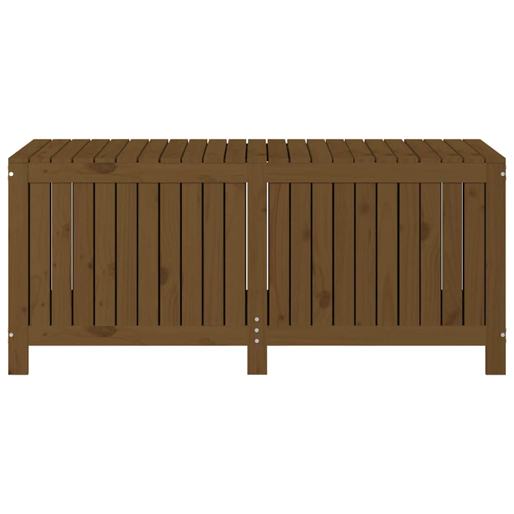Contenitore da Giardino Ambra 147x68x64 cm Legno Massello Pino