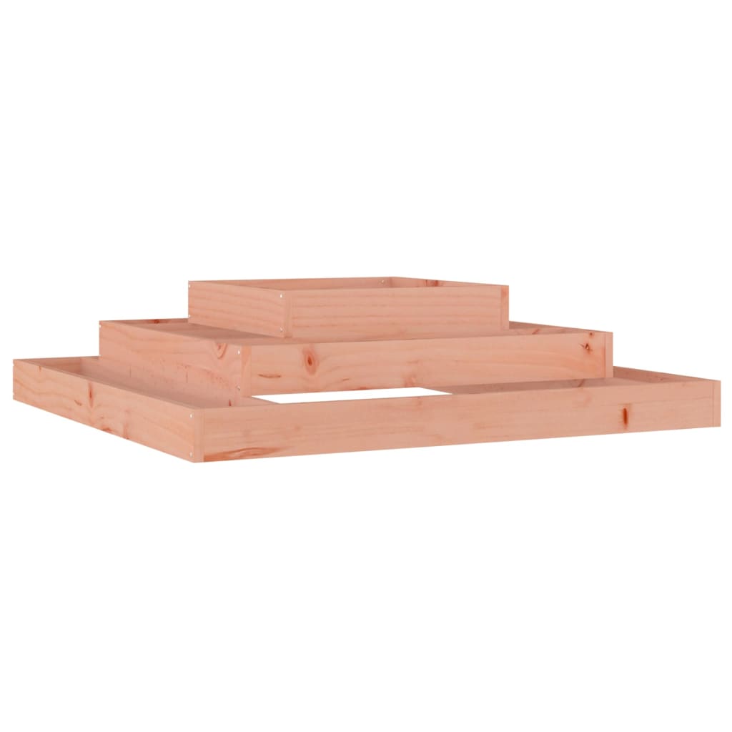 Fioriera 110x110x27 cm in Legno Massello di Douglas