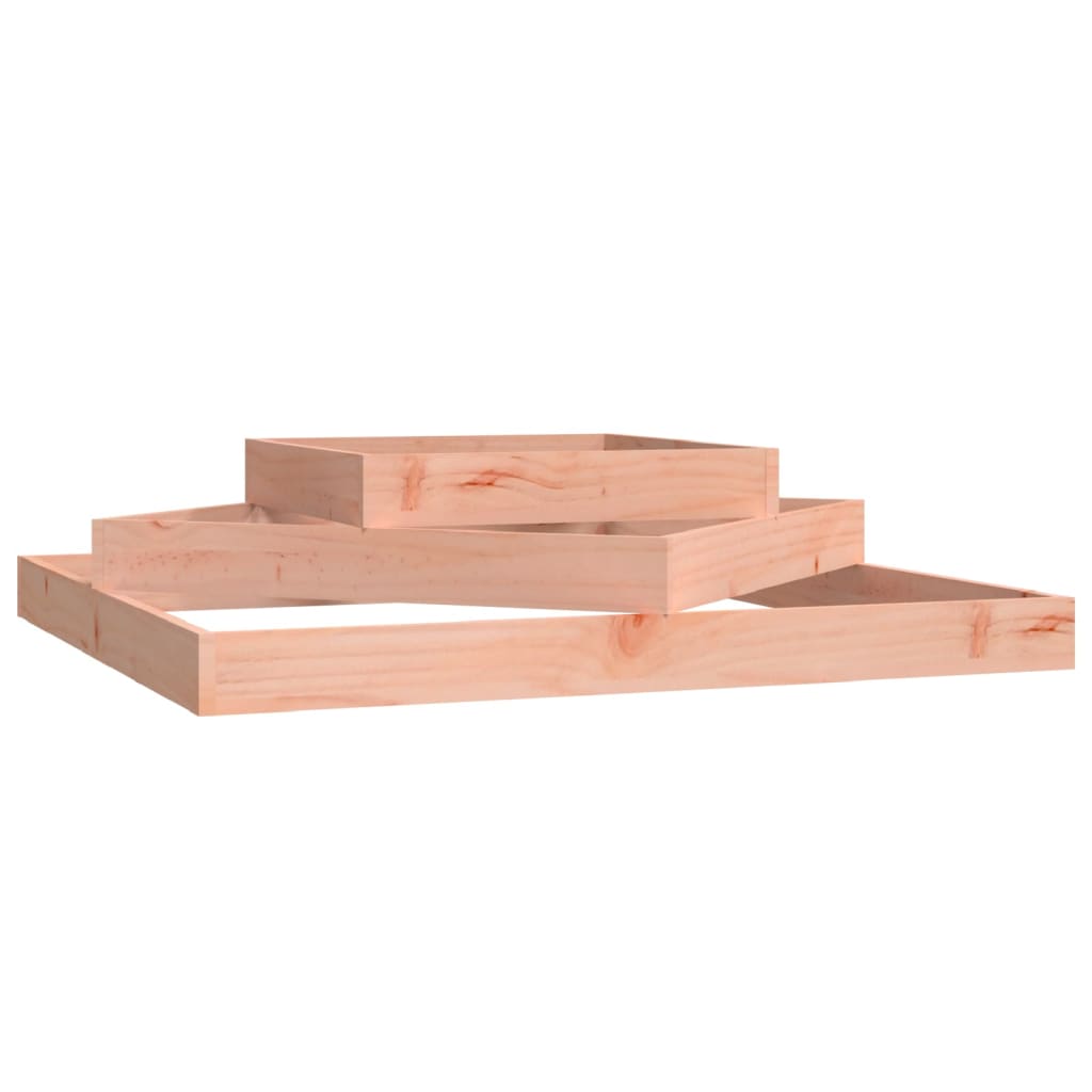 Fioriera 112x112x27 cm in Legno Massello di Douglas