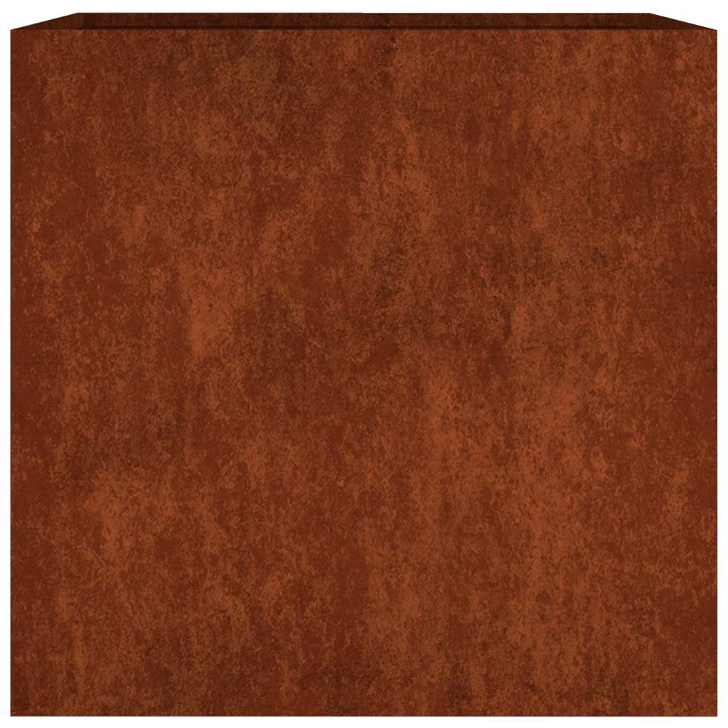 Fioriera 40x41x40 cm in Acciaio Corten
