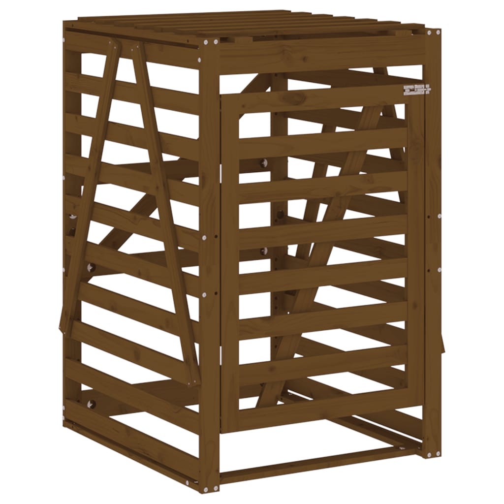 Copribidone Ambra 84x90x128,5 cm in Legno Massello di Pino