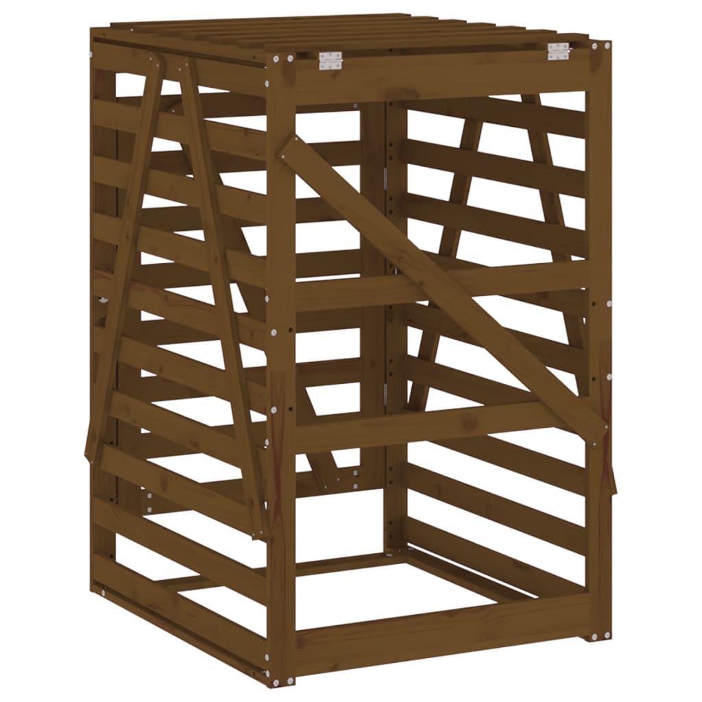 Copribidone Ambra 84x90x128,5 cm in Legno Massello di Pino