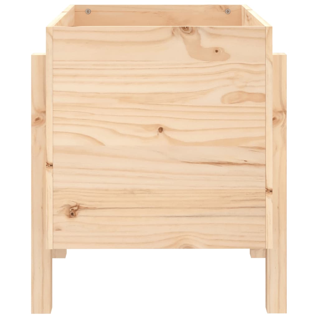 Fioriera da Giardino 62x50x57 cm in Legno Massello di Pino