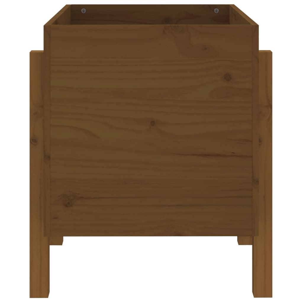 Fioriera da Giardino Ambra 62x50x57 cm Legno Massello di Pino