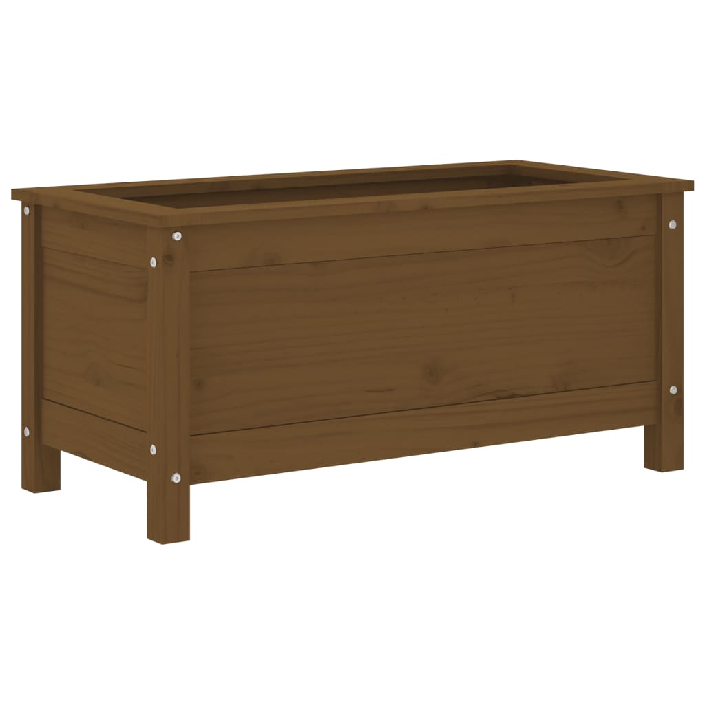 Fioriera da Giardino Ambra 82,5x40x39 cm Legno Massello di Pino