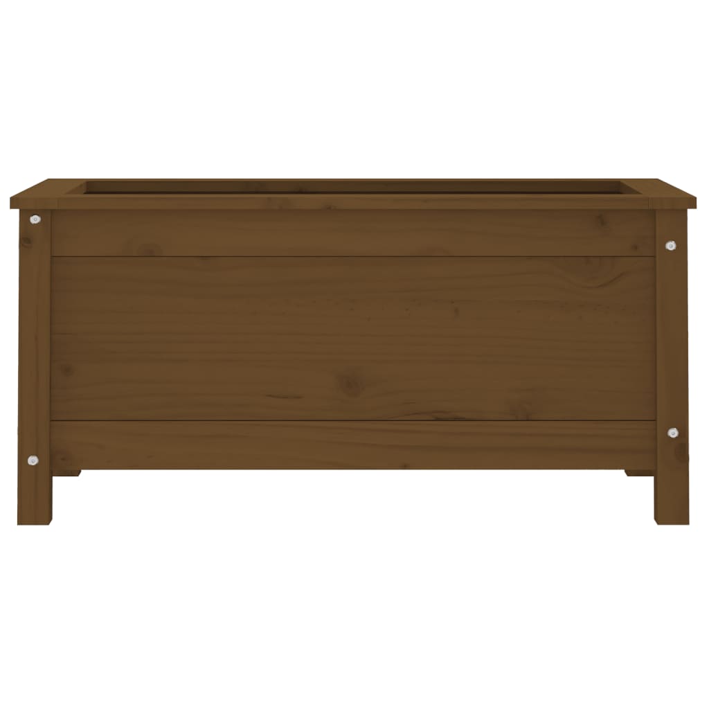 Fioriera da Giardino Ambra 82,5x40x39 cm Legno Massello di Pino