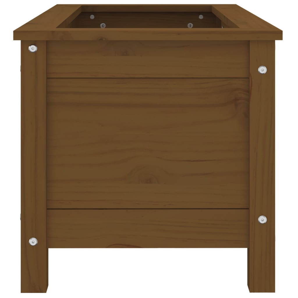 Fioriera da Giardino Ambra 82,5x40x39 cm Legno Massello di Pino