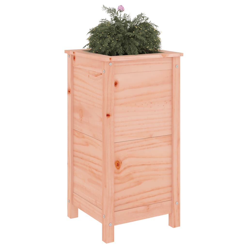 Fioriera da Giardino 40x40x78 cm in Legno Massello di Douglas
