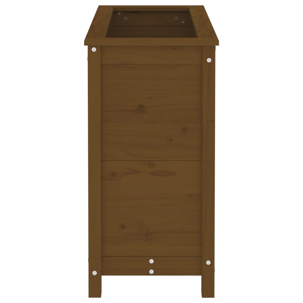 Fioriera da Giardino Ambra 82,5x40x78 cm Legno Massello di Pino