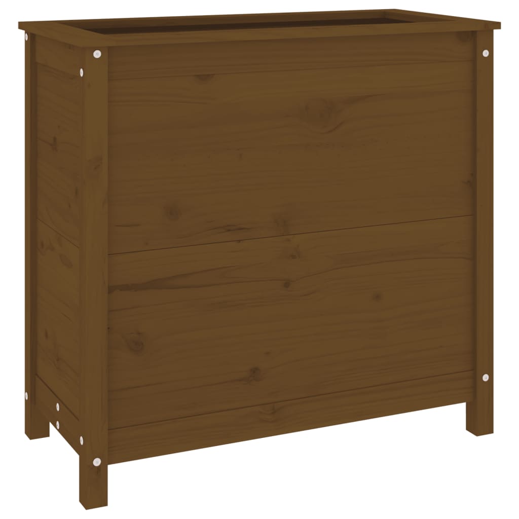 Fioriera da Giardino Ambra 82,5x40x78 cm Legno Massello di Pino