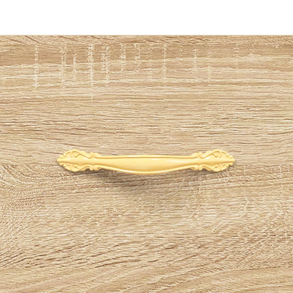 Panca Porta Scarpe Rovere Sonoma 102x35x55 cm Legno Multistrato