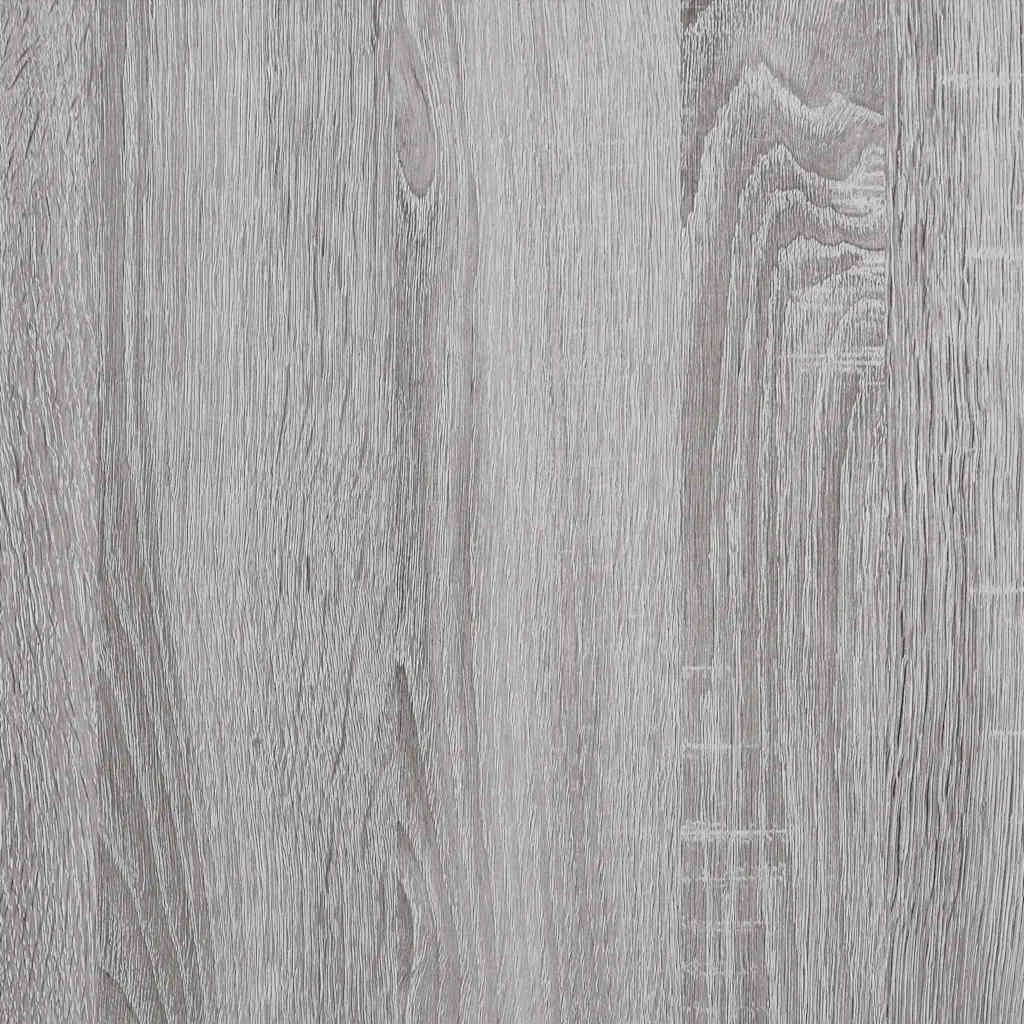 Panca Porta Scarpe Grigio Sonoma 102x35x55 cm Legno Multistrato