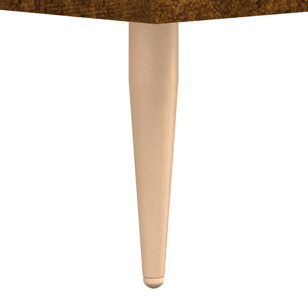 Panca Porta Scarpe Rovere Fumo 102x35x55 cm Legno Multistrato