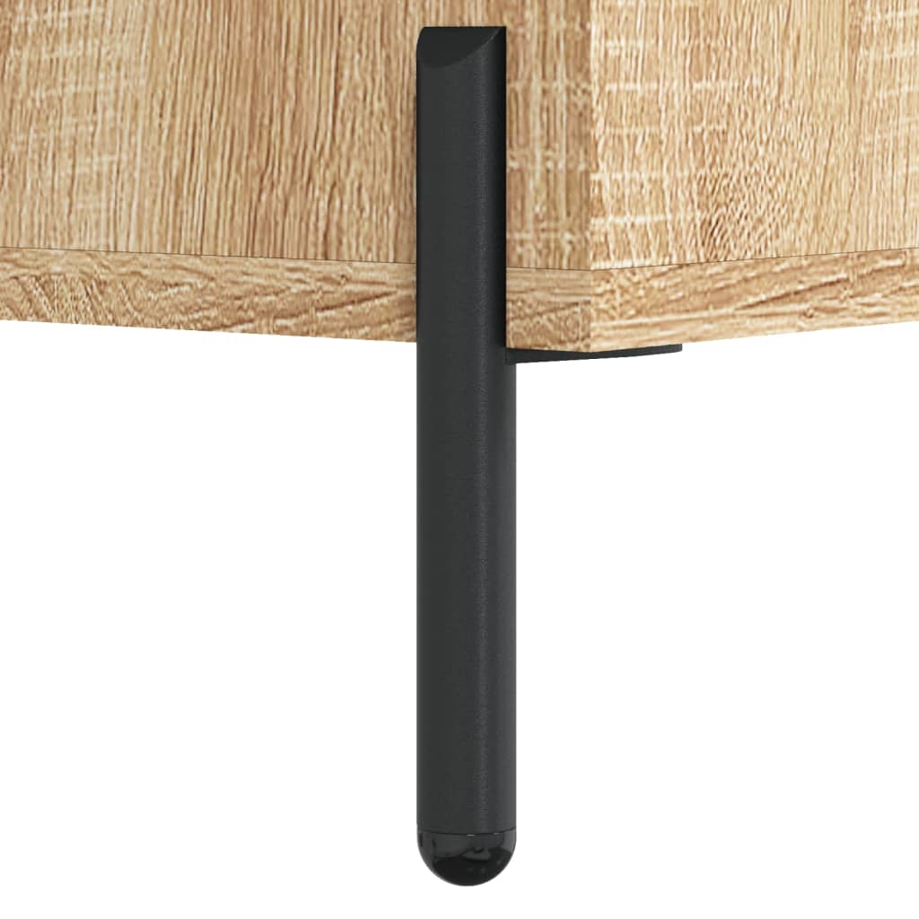 Panca Porta Scarpe Rovere Sonoma 102x35x55 cm Legno Multistrato