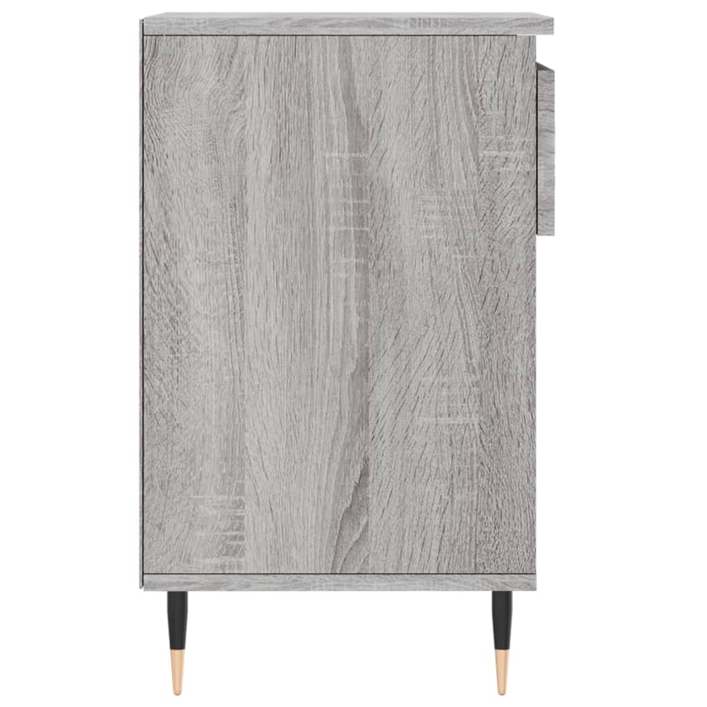 Scarpiera Grigio Sonoma 102x36x60 cm in Legno Multistrato
