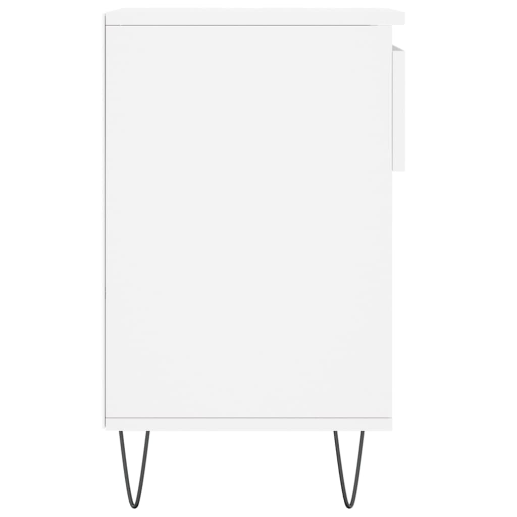 Scarpiera Bianca 102x36x60 cm in Legno Multistrato