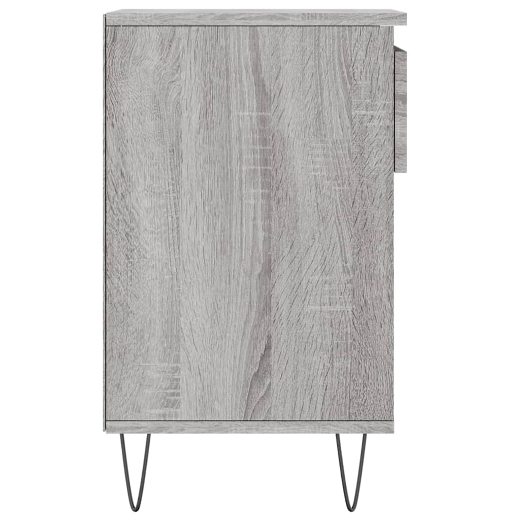 Scarpiera Grigio Sonoma 102x36x60 cm in Legno Multistrato