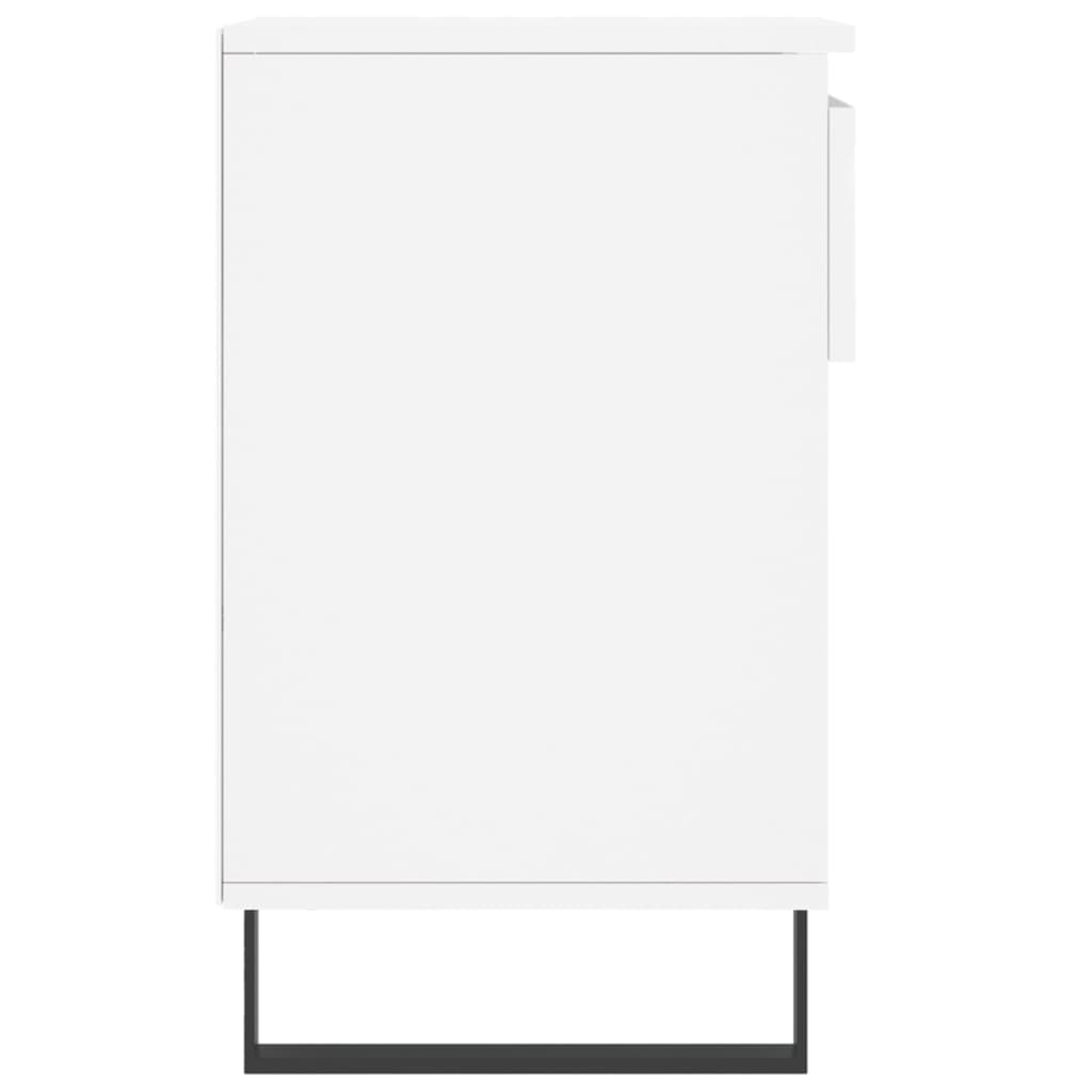 Scarpiera Bianca 102x36x60 cm in Legno Multistrato