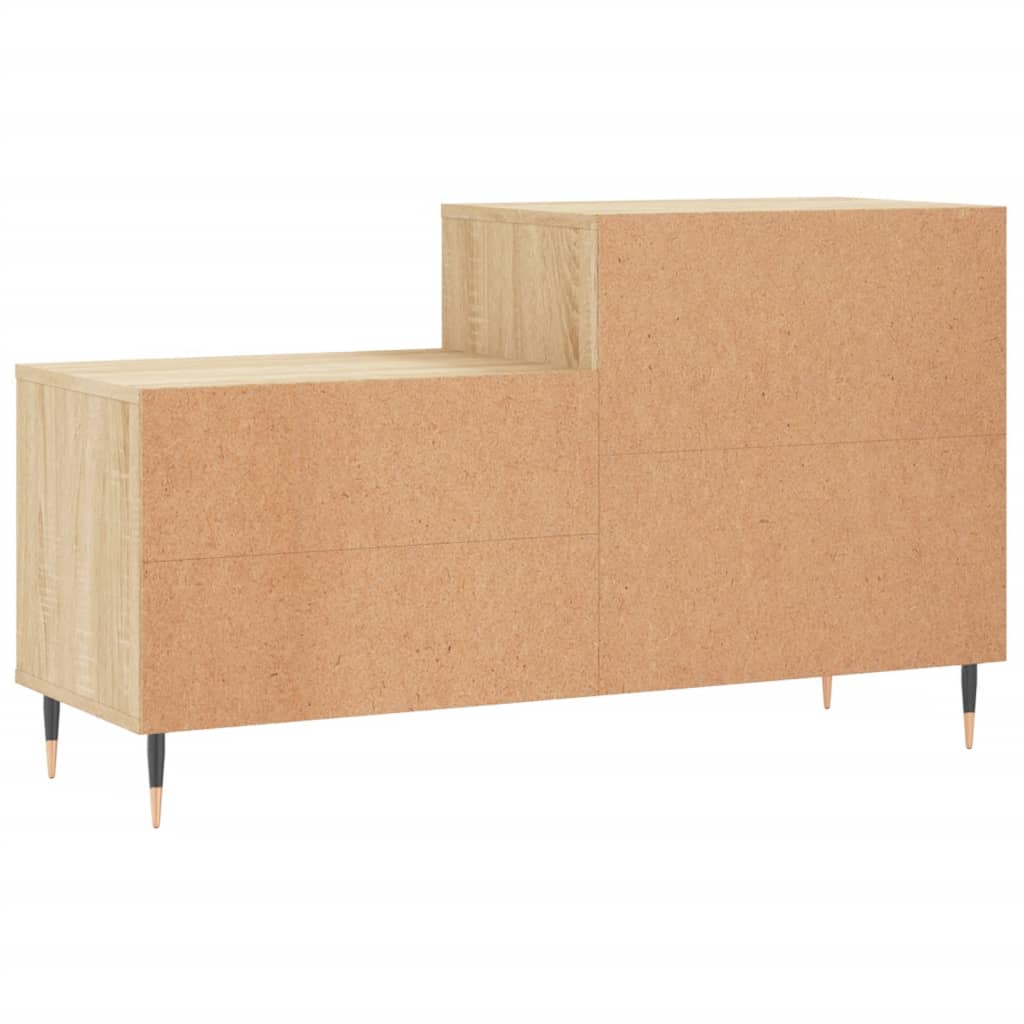 Scarpiera Rovere Sonoma 102x36x60 cm in Legno Multistrato