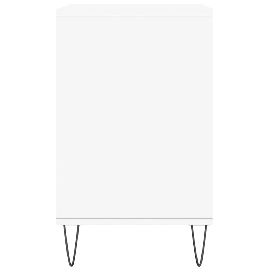 Scarpiera Bianca 102x36x60 cm in Legno Multistrato