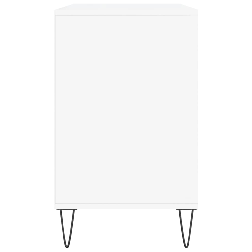 Scarpiera Bianca 102x36x60 cm in Legno Multistrato