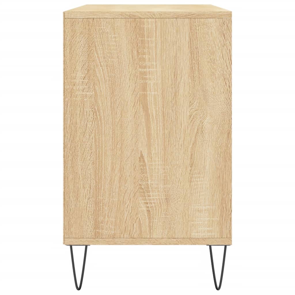 Scarpiera Rovere Sonoma 102x36x60 cm in Legno Multistrato