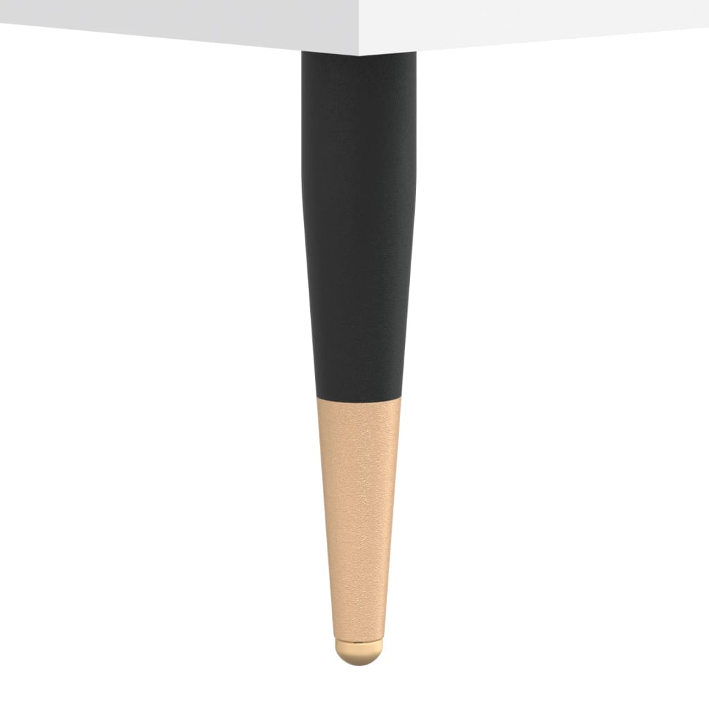 Scarpiera Bianca 40x36x105 cm in Legno Multistrato