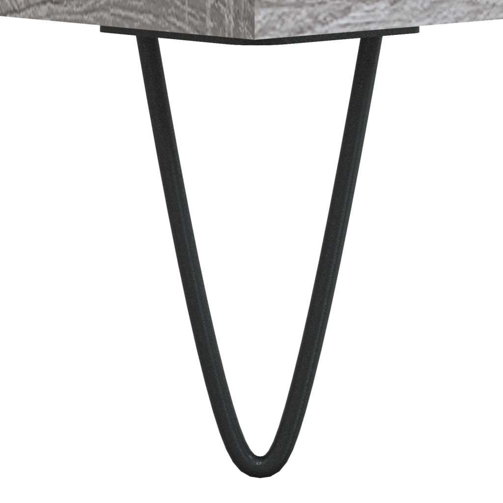 Scarpiera Grigio Sonoma 40x36x105 cm in Legno Multistrato