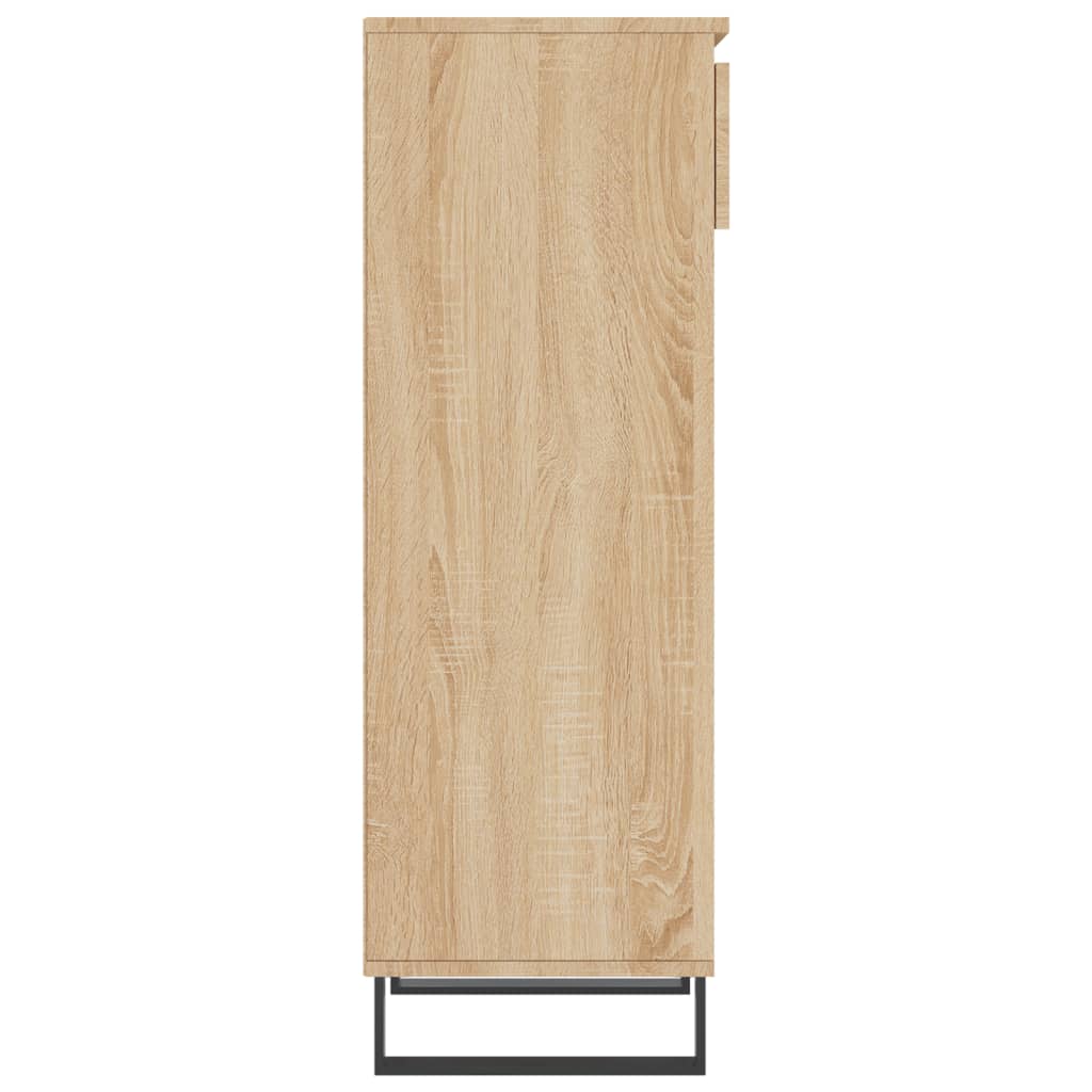 Scarpiera Rovere Sonoma 40x36x105 cm in Legno Multistrato