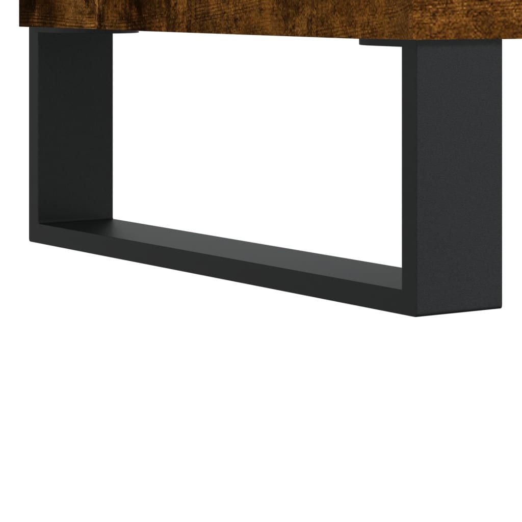 Scarpiera Rovere Fumo 40x36x105 cm in Legno Multistrato