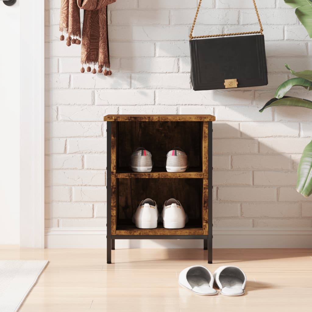 Mobile per scarpe Rovere Fumo