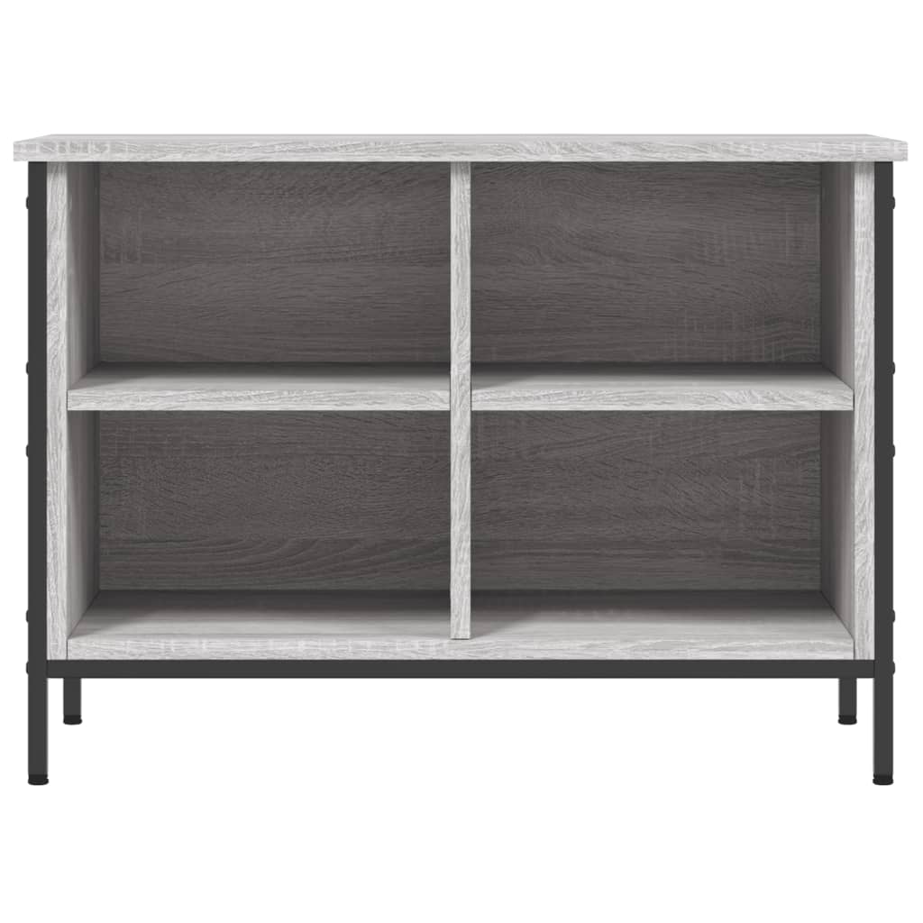 Mobile per scarpe Sonoma grigio 4 scomparti