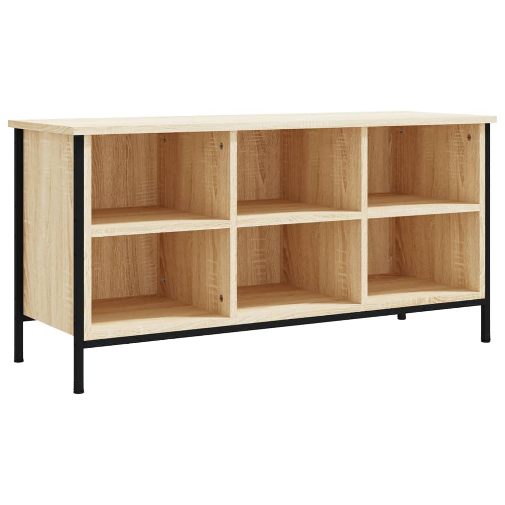 Mobile per scarpe Rovere Sonoma 6 scompartimenti