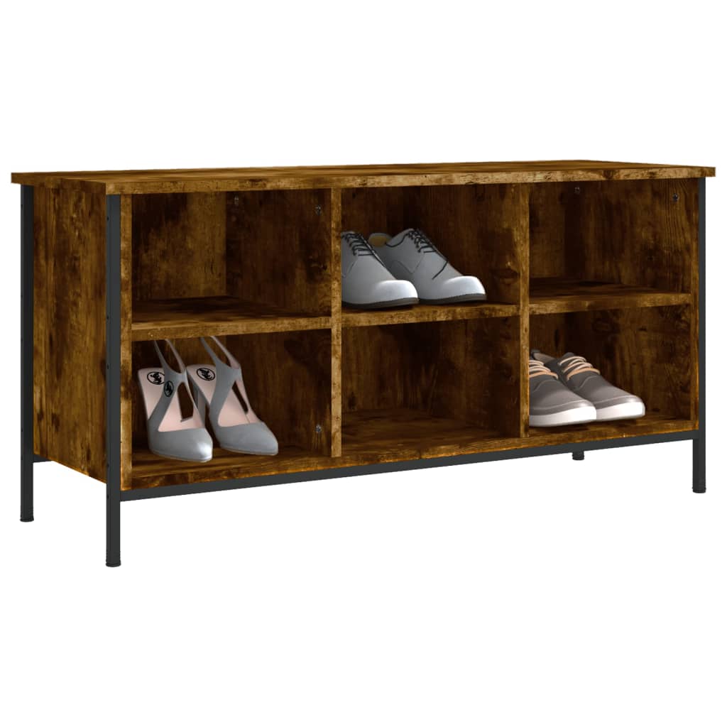 Mobile per scarpe Rovere Fumo Contiene 6 paia di scarpe
