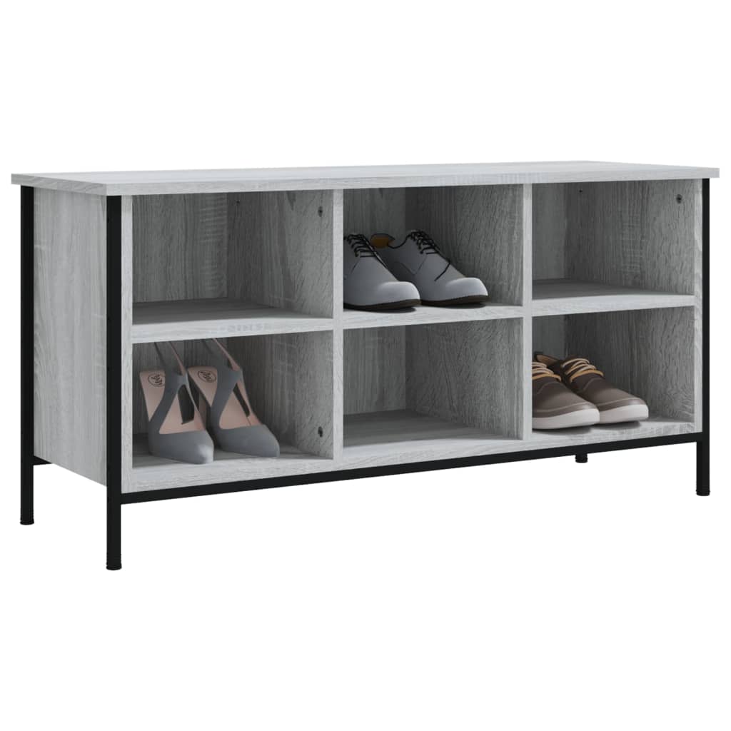 Mobile per scarpe Sonoma grigio
