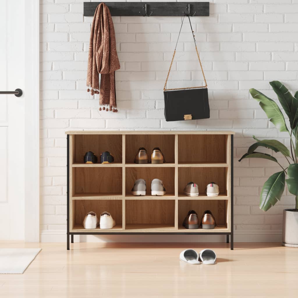 Mobile per scarpe Rovere Sonoma 9 scomparti