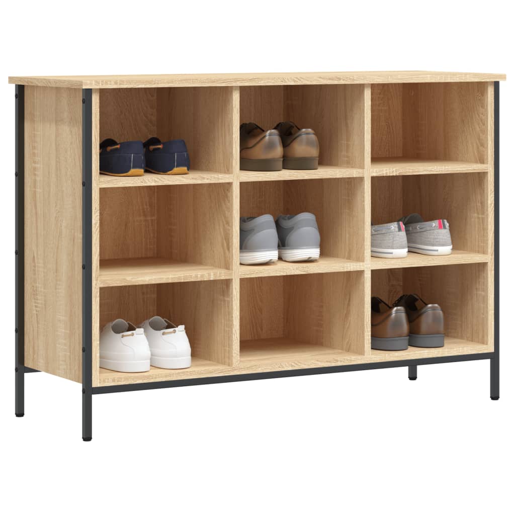 Mobile per scarpe Rovere Sonoma 9 scomparti