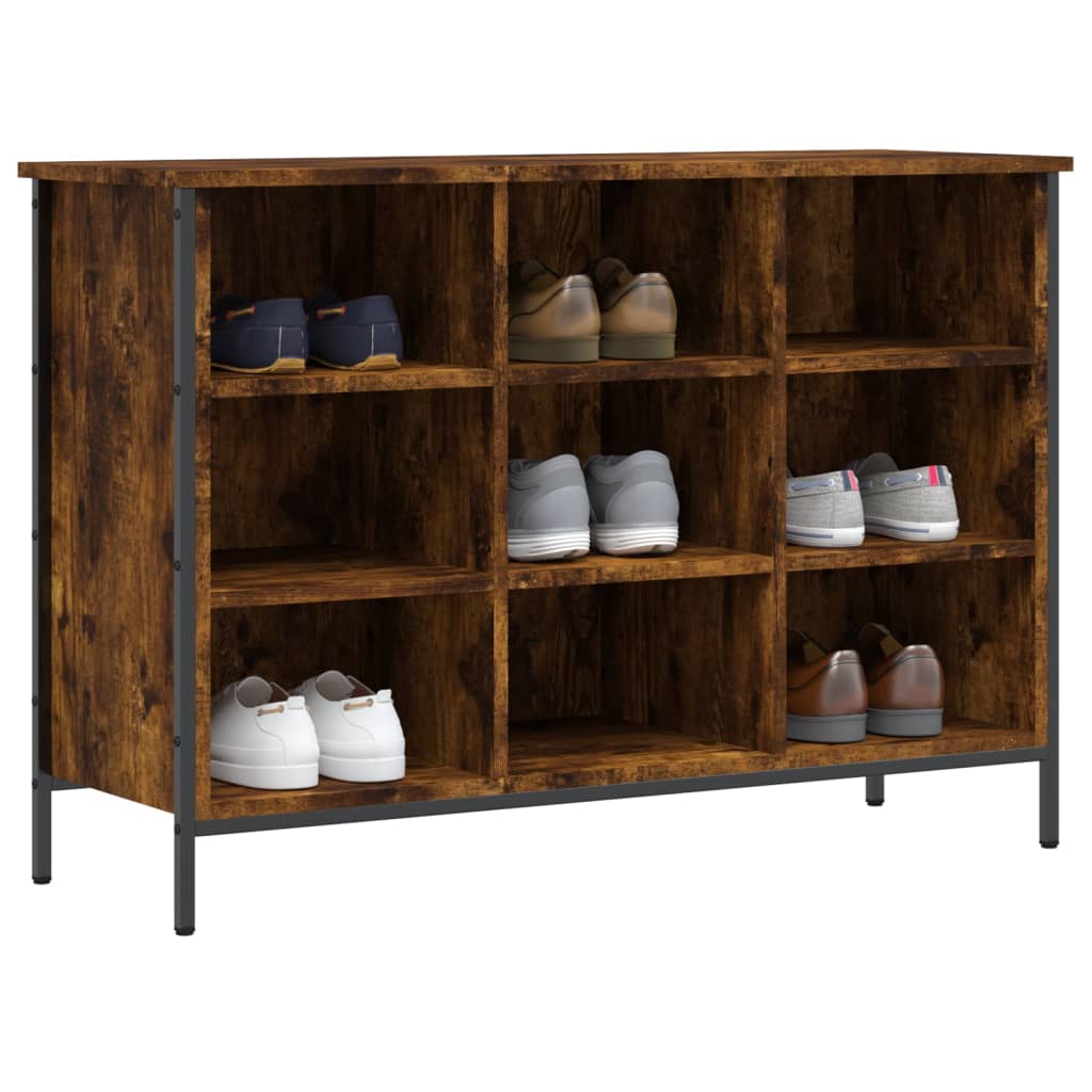 Mobile per scarpe Rovere Fumo 9 scomparti