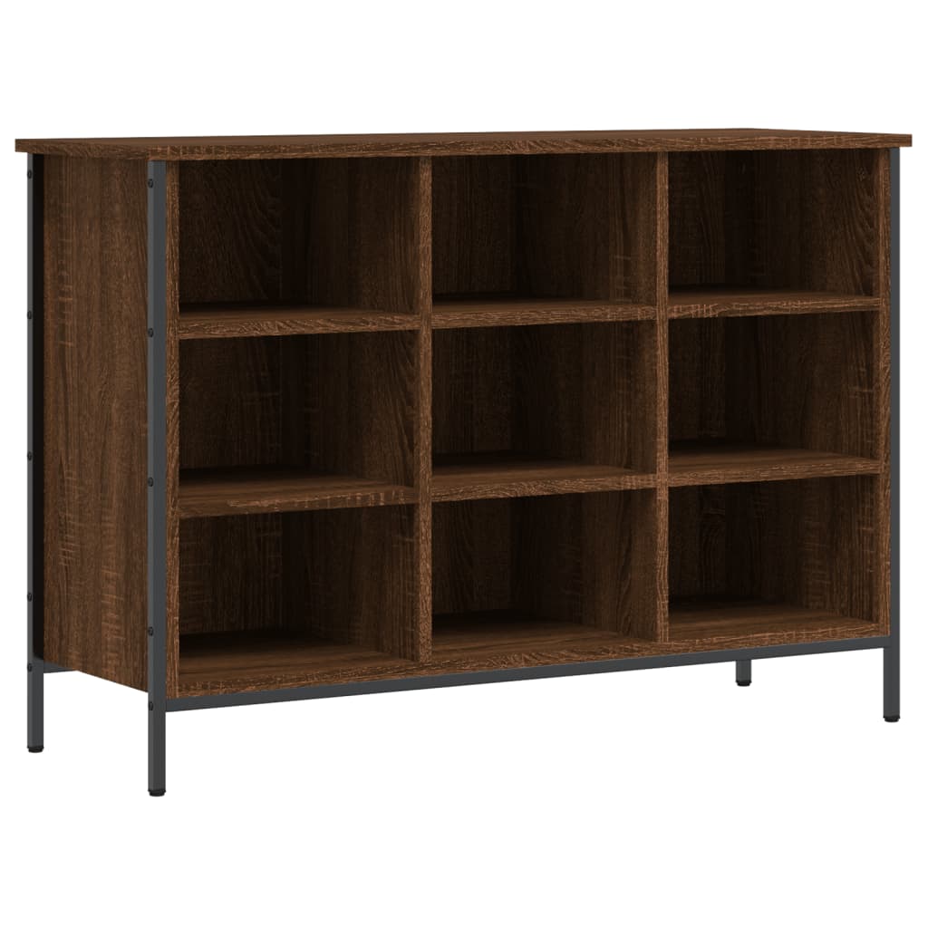 Mobile per scarpe Rovere Marrone 9 scomparti