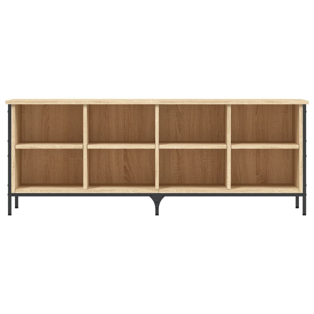 Scarpiera Rovere Sonoma 131x35x50 cm in Legno Multistrato