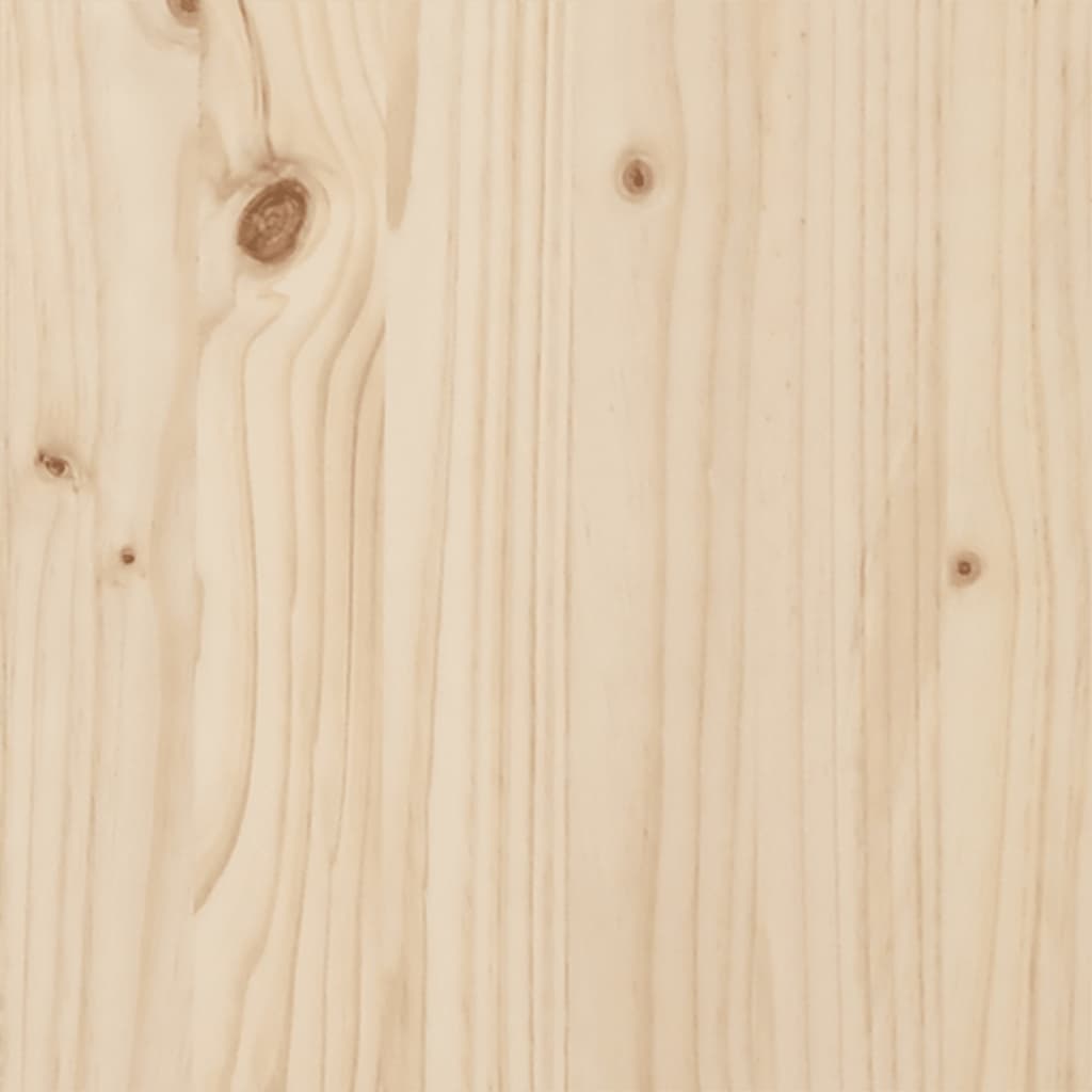 Tavolo Invaso con Ripiani 82,5x50x109,5 cm Legno Massello Pino