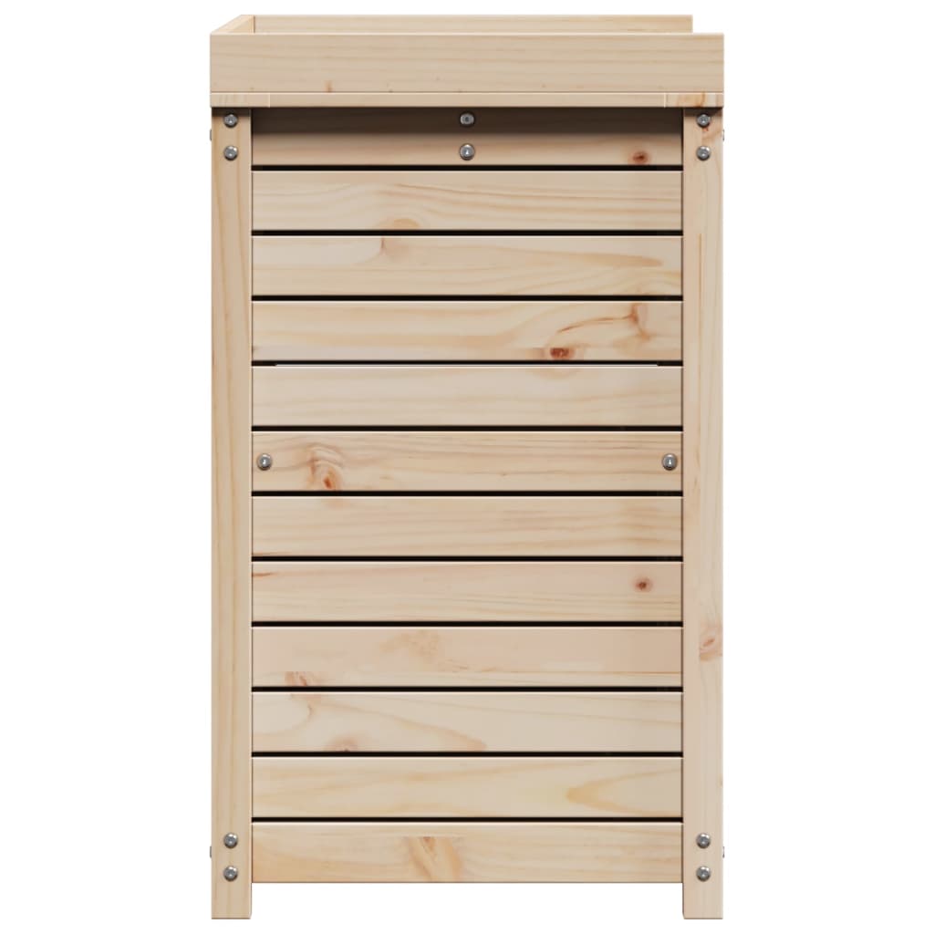 Tavolo Invaso con Ripiani 82,5x50x86,5 cm Legno Massello Pino