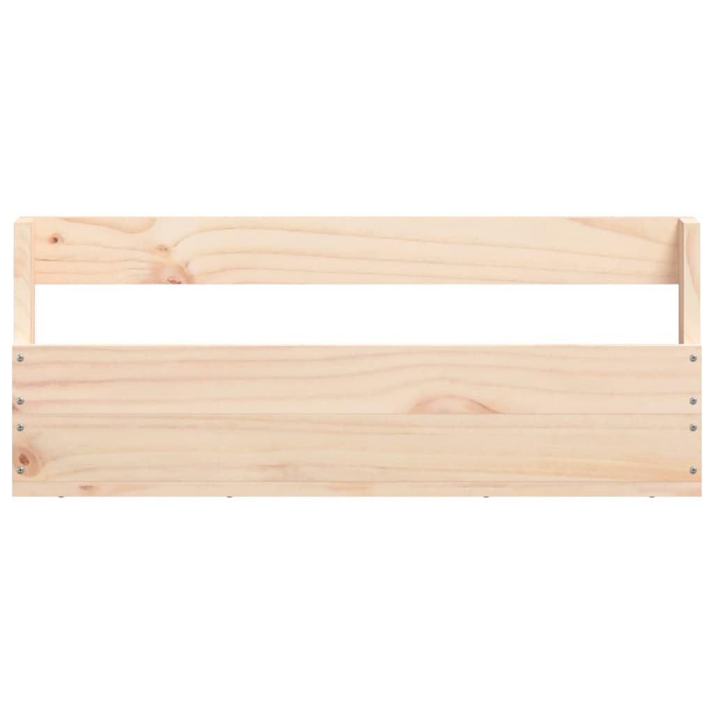 Scarpiere a Parete 2 pz 59x9x23 cm Legno Massello di Pino